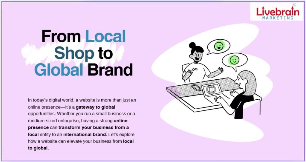 Discuss with client for local to global business
